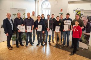 Auf dem 74. Grünlandtag wurden die Gewinner des Silagewettbewerbs 2025 geehrt, &copy; Christopher Hanraets